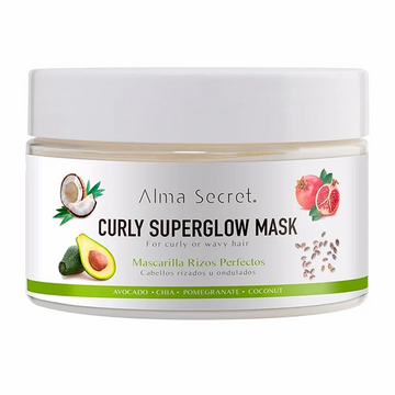 Alma Secret Curly Superglow Hair Mask Maschera Nutriente per Capelli Ricci