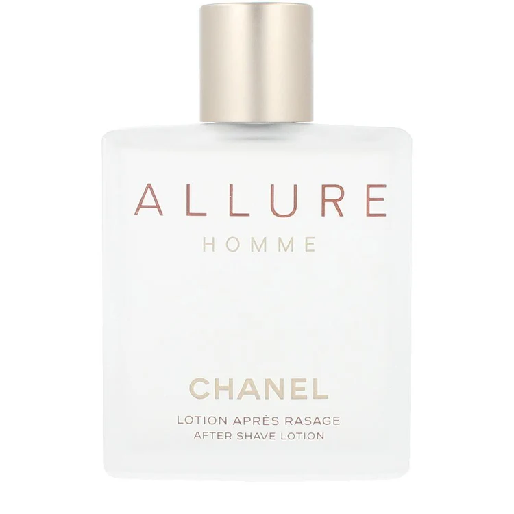 Chanel Allure Homme lozione dopobarba idratante per uomo con bergamotto e allantoina, ideale dopo la rasatura.