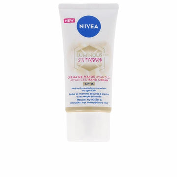 Nivea Luminous 630 Crema Mani Anti-Macchie SPF15