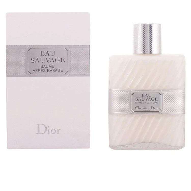 Dior Eau Sauvage balsamo dopobarba lenitivo e leggero per una pelle morbida e confortevole dopo la rasatura.