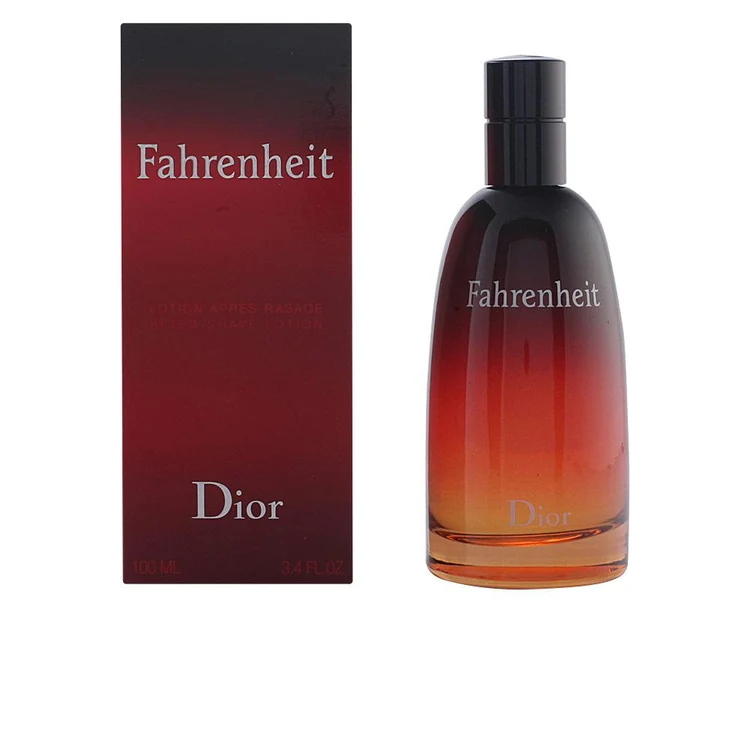 Dior Fahrenheit lozione dopobarba rinfrescante e lenitiva da uomo per una pelle morbida e confortevole dopo la rasatura.