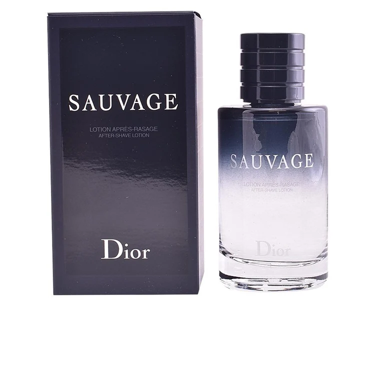 Dior Sauvage lozione dopobarba rinfrescante e lenitiva da uomo per una pelle fresca e confortevole dopo la rasatura.