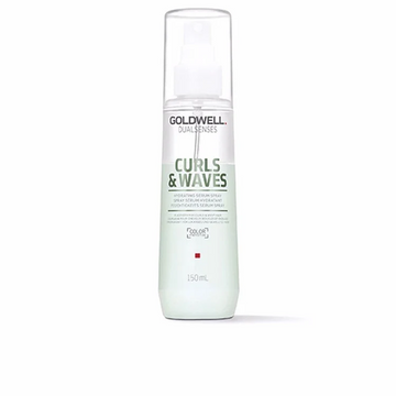 Goldwell Curls & Waves spray serum per capelli ricci, mossi e permanentati con idratazione, definizione e protezione termica.