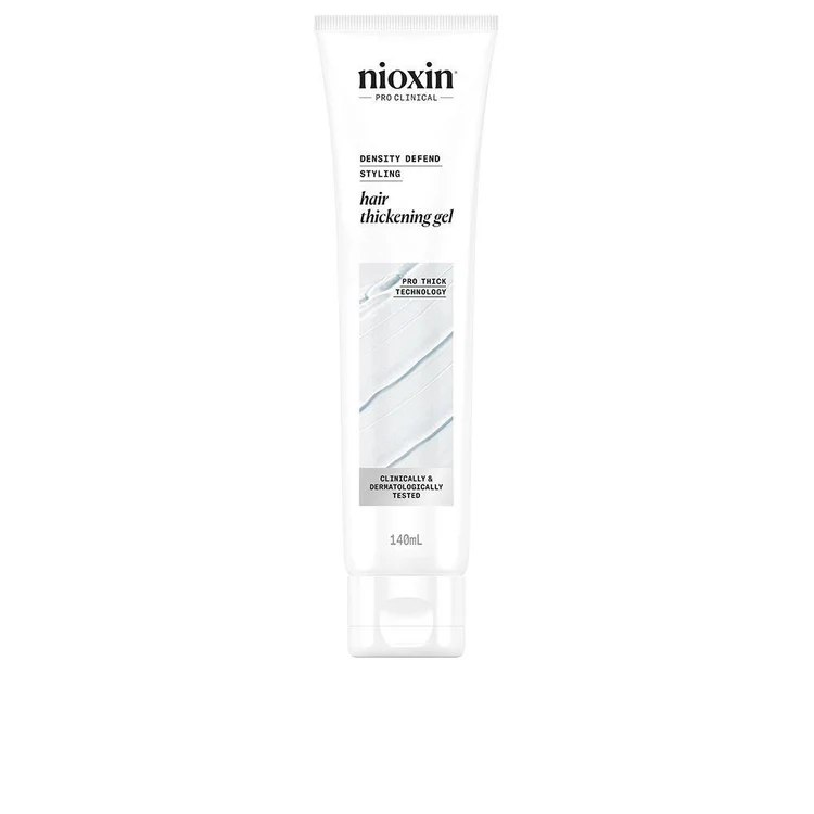 Nioxin 3D Styling gel densificante e volumizzante per capelli senza volume, con tenuta flessibile e finish naturale.