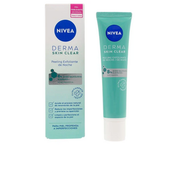 Nivea Derma Skin Clear Peeling Viso Esfoliante Notturno
