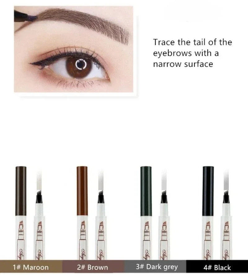 Penna Sopracciglia Effetto Microblading 4 Punte waterproof