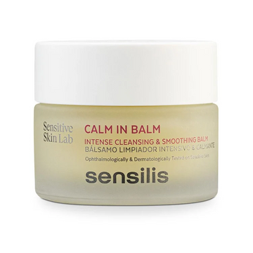 Sensilis Cleansing Balm balsamo struccante viso per pelle sensibile con burro di karité, olio di avocado ed estratti naturali.